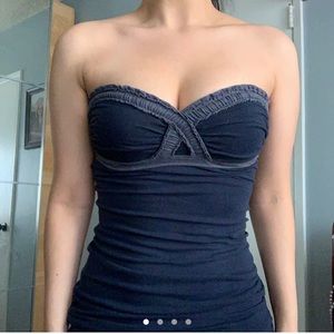 Vintage y2k abercrombie tube top